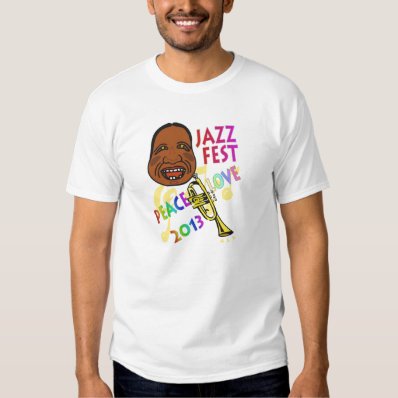 Jazz Fest  Satchmo 2013 Tee Shirt