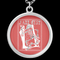 Jazz Fest Skeleton 2011 necklaces
