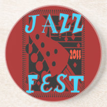 Jazz Fest Skelton coasters