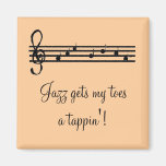 Jazz gets my toes... magnets