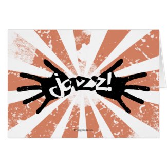 Jazz Hands - Card card