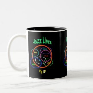 Jazz Lives mug