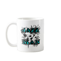 Jazz man jazz mugs by jazzbluesboutique Jazz man jazz mugs
