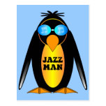 Jazz Man Postcards