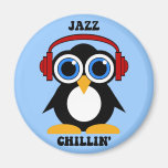 jazz music fridge magnet