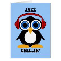 jazz music greeting cards