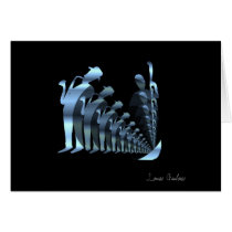 Jazz n°4 Card by louisegauloise Jazz n°4 Card