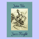 Jazz Night Invitations invitations