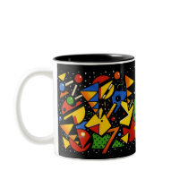 Jazz Pattern Mugs