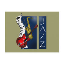 Jazz postcards
