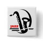 Jazz Sax Pins