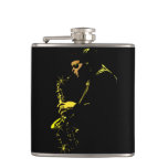 Jazz sax to performer hip flask