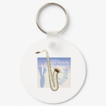 jazz saxaphone design keychains by geekme jazz saxaphone design keychains