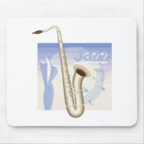 jazz saxaphone design mousepads by geekme jazz saxaphone design mousepads