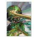 Jazz Shine Blank Note Card by CarlaKurtArt Jazz Shine Blank Note Card