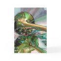 Jazz Shine Blank Note Card - Customized