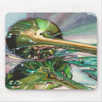 Jazz Shine Music Mousepad by CarlaKurtArt Jazz Shine Music Mousepad