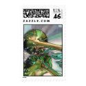 Jazz Shine Postage Stamps by CarlaKurtArt Jazz Shine Postage Stamps