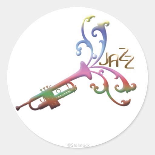 Jazz Sticker Zazzle