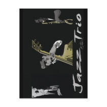 Jazz Trio postcards
