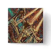JAZZ Trumpet Button