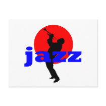 Jazz Trumpet Player postcards by jazzbluesboutique Jazz Trumpet Player postcards