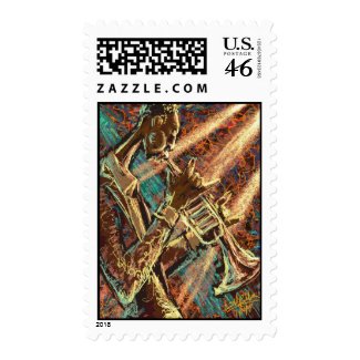 JAZZ Trumpet Postage