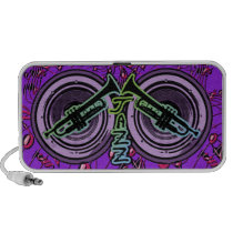 Jazz Trumpets Abstract speakers