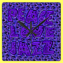 Jazz Wall Clock wall clocks