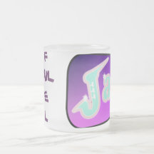 Jazz with Saxophone Mug