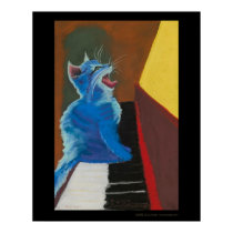 jazzcat posters by simsak jazzcat posters