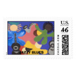 Jazzy Blues, JAZZY BLUES Postage Stamps