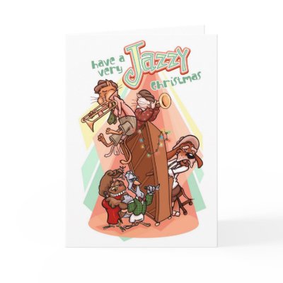 Jazzy Christmas Card by andrewchandler