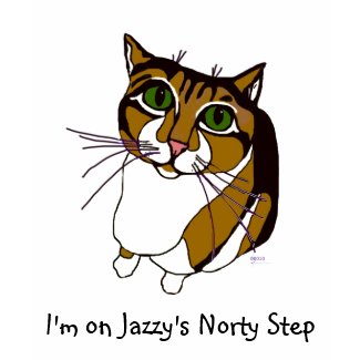 Jazzy's Norty Step Womens T-shirt shirt