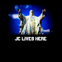 JC LIVES HERE t-shirts by davidpetranker JC LIVES HERE t-shirts