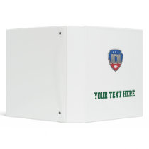 JDL Personalized 3 Ring Binder