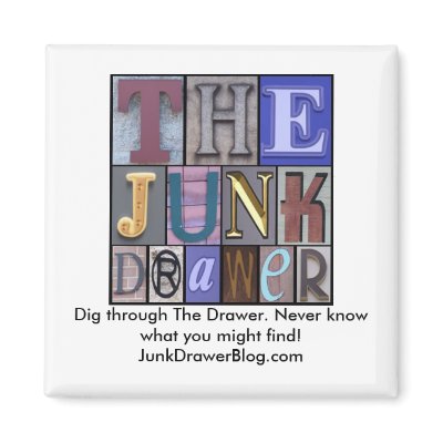 JDLogo, Dig through The Drawer. Never know what... Refrigerator Magnets by junkdrawerblog