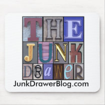 JDLogo, JunkDrawerBlog.com - Customized mousepads