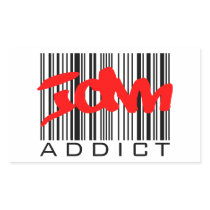 JDM Addict Rectangle Stickers