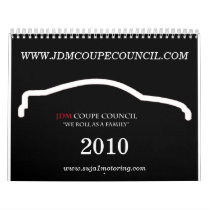 JDM COUPE COUNCIL 2010 calendars