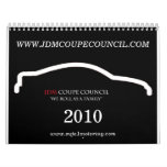 JDM COUPE COUNCIL 2010 CALENDAR