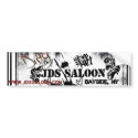 JDSSALOON-1-1, www.jdssaloon.com bumper stickers by mslibertie JDSSALOON-1-1, www.jdssaloon.com bumper stickers