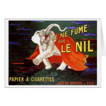 Je Ne Fume Que Le Nil Elephant Ad cards