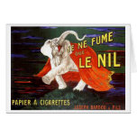 Je Ne Fume Que Le Nil Elephant Ad cards