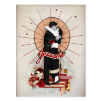 Je t'adore postcards