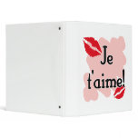 Je t'aime! - French I love you binders