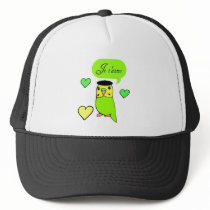 Je t'aime hats