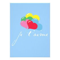 Je' taime (I love you) Invitations