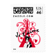 Je t'aime stamp