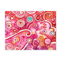 Je T'Aime Postcard postcards
